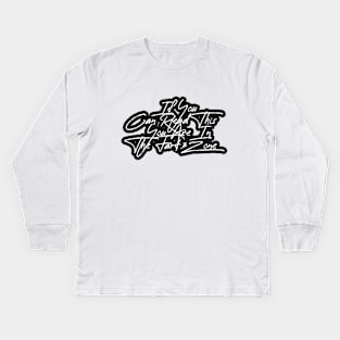 If You Can Read This You're In Fart Zone Kids Long Sleeve T-Shirt